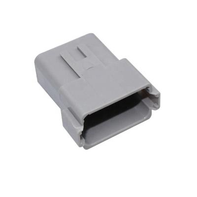 China M19 Waterproof Power Ip67 Aviation Connector Rj45 2Pin 3Pin 4 Pin Pa 66 Dt06-12P Self Locking Connector DT06/DT04-2/3/4/6/8/12S for sale