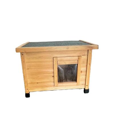 China Small Mini Window Pet Design Window Cat House Nest House Outdoor Wooden Waterproof Nest Dog House Windproof for sale