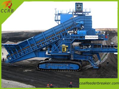 China Crawler Type Opencast Coal Mine Mobile Crusher Plant for sale