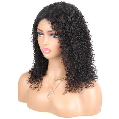 China Pure Original Natural Hair Wet And Wavy Hot Sale Natural Wholesale 150 Density T Part Hair Lace Front Human Hair Wig for sale