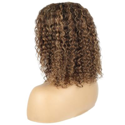 China Hot Sale Hair Middle Part 13x1 T Part Cheap Deep Wave Natural Deep Wave Hair Wig Curly Hair Wig For Black Women for sale