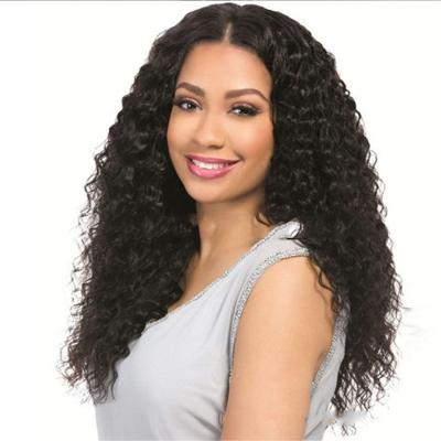 China Healthy Comfortable 100% Vietnamese Hair Vendors, Wholesale High Quality Cuticle Aligned Hair Pre Plucked Deep Wave 13*6 Lace Front Wigs for sale