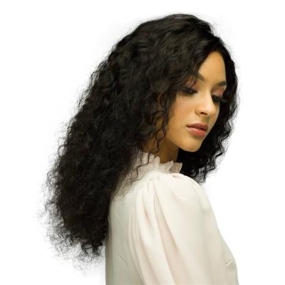 China Hd Curly Cheap Brazilian Virgin Hair Curly Curly Full Lace Front Wig For Black Women Transparent Lace Front Wig For Black Women Full Lace Front Wig for sale