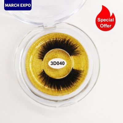 China Wholesalers Customized Natural Mink Eyelash Lashes 3d Curl Full Boxes 3d Mink Lashes Full With Box Custom Packaging Logo for sale