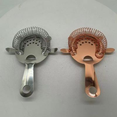 China Cocktail Shaker Set High Quality Stainless Steel Cocktail Sieve Strainer Bar Accessories for sale