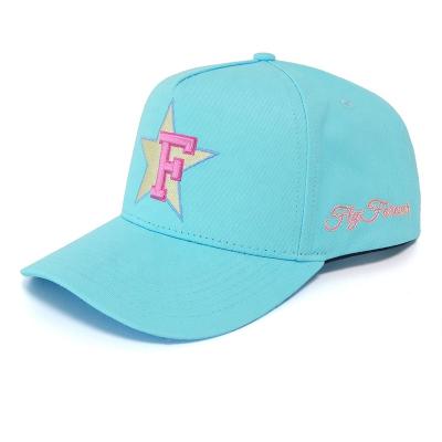 China JOINT Fashion Design 3D Wholesale Embroidered 5 Panel Baseball Cap Custom Curved Brim Hat Embroidery for sale