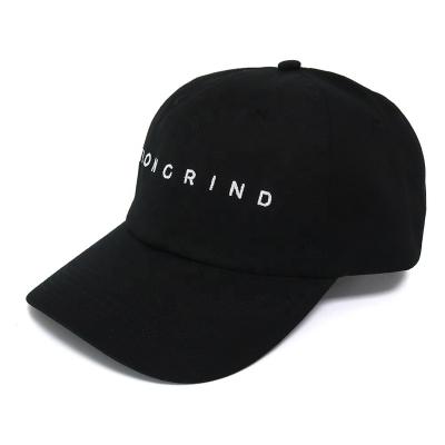 China Low MOQ JOINT Wholesale Factory High Quality Cotton Hat With Embroidery Logo Dad Hat With Adjustable Back Closure for sale