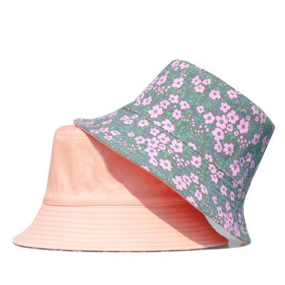 China Fashion hot new design unisex patchwork character custom sale cotton bucket fishing hat foldbable hat for sale