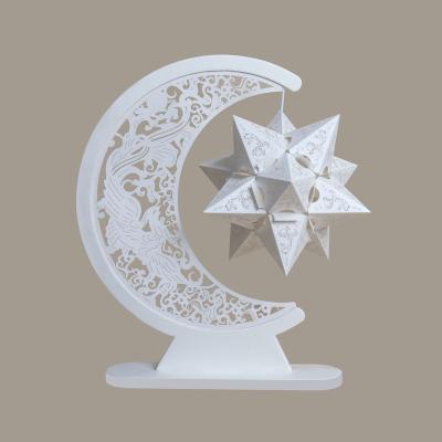 China Custom Europe Papercut Light Boxes Paper Carving Lamp Led Paper Lantern for sale