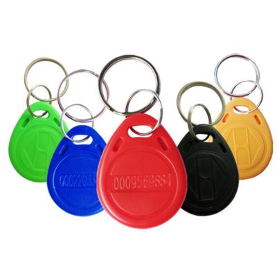 China Waterproof / Waterproof Key Indicator ABS RFID Key Chain Keyfob For Access Control TK4100 for sale