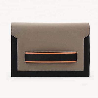 China Dress Customization Dress Style Luxury Hand By Strap Folder Designer Men Compact Safe Clutch Bag for sale