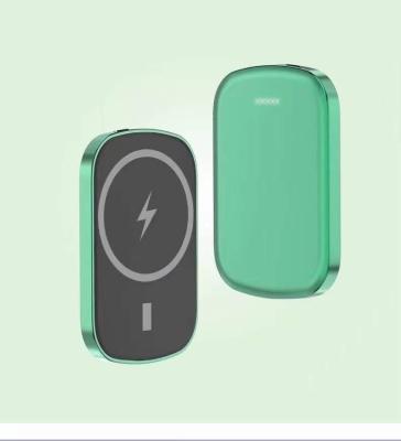 China Magsafing Shenzhen 18W Mini Magnetic 15w Fast Charging Wireless Charger Power Bank qc3.0 Fast Charging Support Power Bank 10000mah for sale