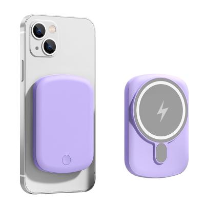 China Fast Charging Support Trending High Capacity 10000mah 15W Magnetic Quick Bank Mini Wireless Charging Powerbank For Iphone 12 13 Pro Max for sale