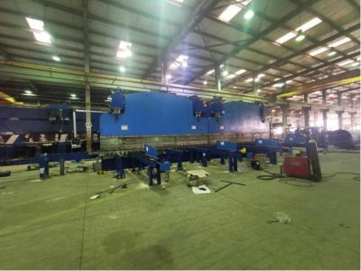 China 600T/6500mm Elektrische Hydraulische CNC Tandem Press Brake Voor Buigen van Stalen Platen Te koop