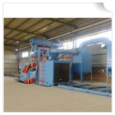 Chine Machine de grenaillage de poutre en double T/dispositif fulminant de roue pour nettoyer l'acier de construction à vendre