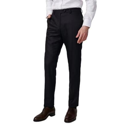 China Custom made ; plus size mens wool pants herringbone straight fit pants wedding suit pants for men for sale