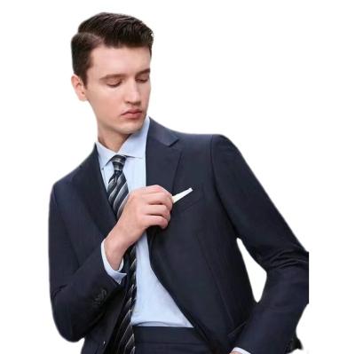 China Professional Plus Size Factory Directly Supply Slim Group Purchasing Business Slim Suit Men's Wool Material Fashion Suit Store for sale