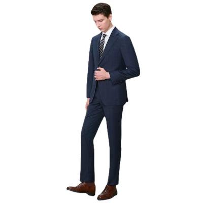 China Custom Made Mens Business Wedding Suits Two Piece Plus Size Mens Suits for sale