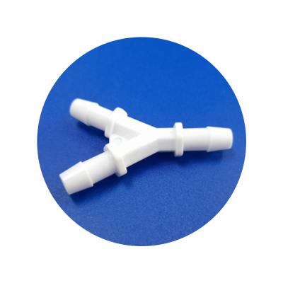 China High Quality Laparoscopic Durable 3 Way Plastic Respiratory Tube Connector for sale