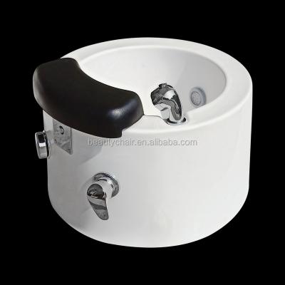 China New foot SPA fiberglass without hose jet foot tub portable pedicure bowl wholesale for sale