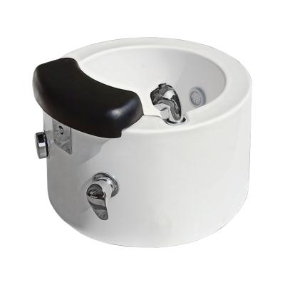 China Portable Ceramic Stainless Steel Kitchen Sink Pedicure Sink With Jets for sale