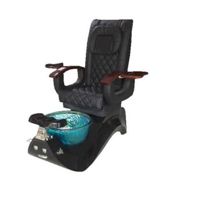 China European Factory Wholesale Adjustable Luxury Leather PU Spa Pedicure Chair for sale