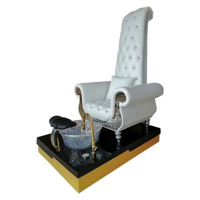 China Fashionable Pedicure Chair Foot Rest Pedicure Stool Nail Spa Chair Pedicure for sale