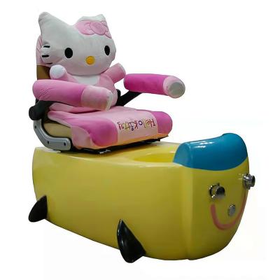 China Cardboard Child Foot Spa Pedicure Chair For Kids Children Hair Salon Manicure Equipment Cartoon Pedicure Chair for sale