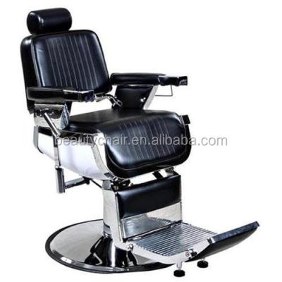 China Chinese Hot Selling Hairdressing Chair Beauty Salon Equipment Stainless Steel Low Barber Chair for sale