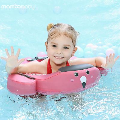 China 2021 Hot Selling Child's Mambobaby Non-inflatable Air Free Swimming Ring Waist Baby Float For Kids Children for sale