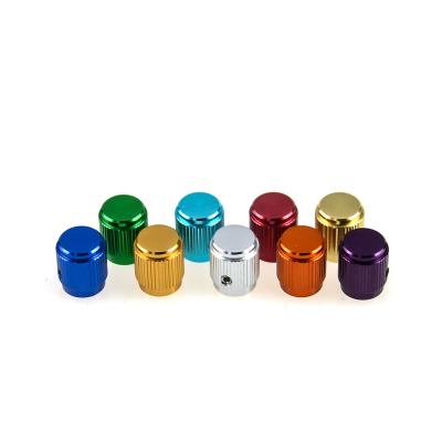 China Bushing Electronic Control Knobs Colorful Custom Small Switch Audio Volume Control Knobs for sale