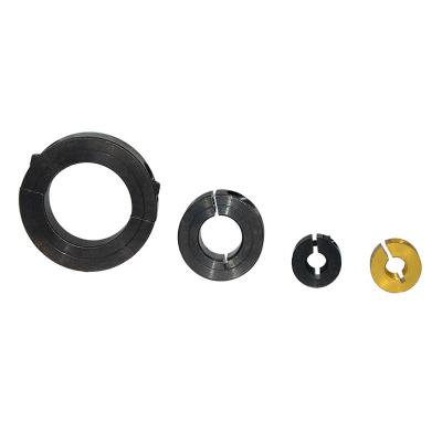 China Professional OEM Service Set Screw Shaft Collar Aluminum Black Anodize Shaft Collar Te koop