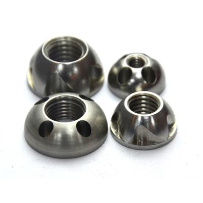 Cina Stainless Steel CNC Machining Spare Parts Anti-Theft Nuts Tamper Proof M6 M8 M10 M12 Security Nuts in vendita