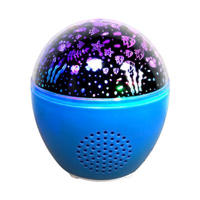 China Modern RGBW Color Tapping Night Light Projector Light for sale