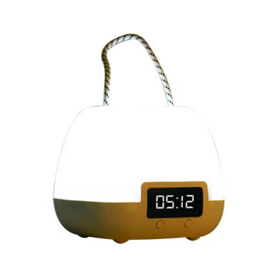 China Rechargeable Modern Battery Long Life With Remote Control Cute Clock Night Light for sale