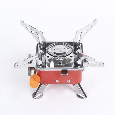 China Mini Foldable Camp Gas Cooker Picnic Burner Portable Butane Stove Outdoor Camping Gas Stove for sale