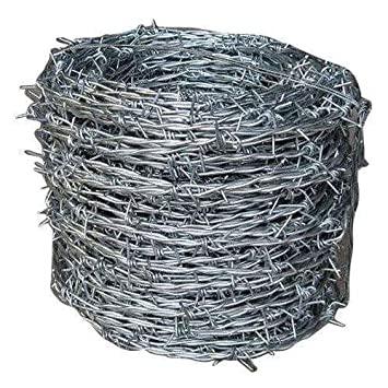 China European big protection market hot dipped galvanized high tensile strength barbed wire used with chain link or fencing fences for security for sale