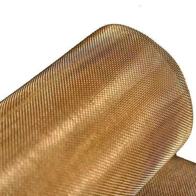 China Farms Phosphor Copper Radiation Protection Brass Wire Mesh Stainless Steel Copper Brass Wire Mesh for sale