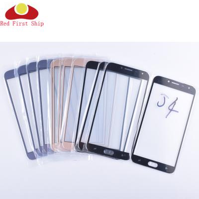 China Replacement Front Glass Panel Front Outer Screen Lens Glass Touch Screen For Samsung Galaxy J4 J400 J400DS J400F J400G Panel LCD Glass Replacement for sale