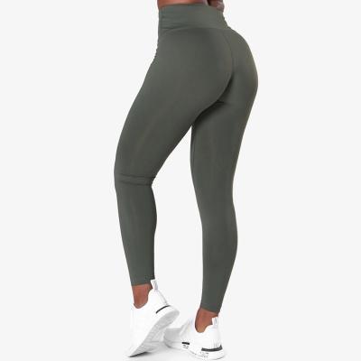 China Breathable Sporty Ribbed Woman Seamless High Waisted Eco Friendly Yoga Pants Gaiters Women Illegally Sold Product Stretchy Para Gym for sale