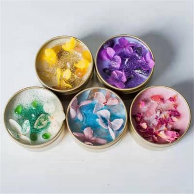 China Manufacturer Top Quality Home DIY Candles with Crystal Luxury Private Label Candle Jars Scented Candles for sale