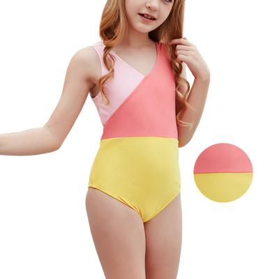 China Wholesale One-Piece Custom Printed Antibacterial Swimwear Babies Bathing Suit Kids Swim Wear Bikini Beachwear for sale