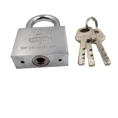 China Square type glora electronic iron 40mm chrome plated paddle head long shackler iron padlock for sale