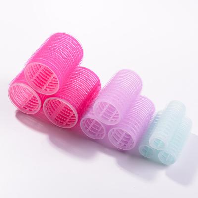 China For Amazon Hot Seller Home Use High Quality Plastic Hair Roller Sets with18pcs Hair Rollers and 12pcs Clips for sale