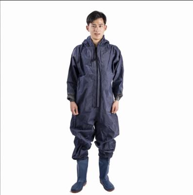 China Waterproof Windproof Wholesale Competitive Price Hemical Resistant Design Fashionable Mesh Full Body Rain Pants for sale