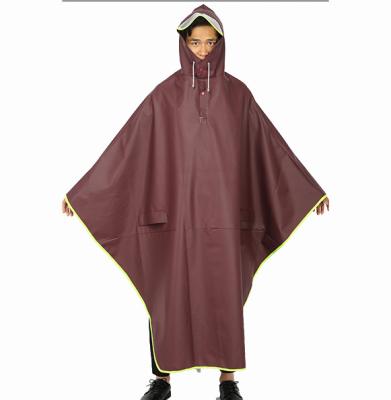 China Waterproof Windproof Factory Direct Sales Waterproof Raincoat Rain Gear Poncho Extra Large Knitted Fabric Electrombile Motorcycle for sale