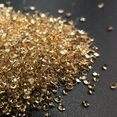 China Flatback CY Flatback Art 1.2mm L.C.T Micro Pixiebead Nail Crystal Round Bulk Rhinestone Glass for sale