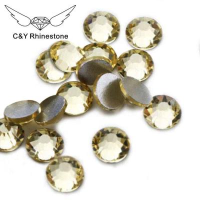 China Flatback Jelly Bulk Wholesale Glass Nail Daffodil Crystals Fake Stones from Flatback CY for sale