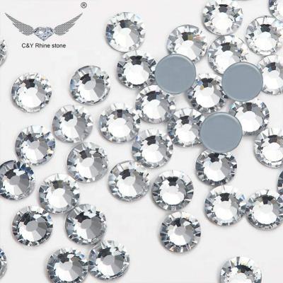 China CY Crystal Factory Wholesale Hot Fix Ss10 Flatback Star Hotfix Flat Back Loose Rhinestones for sale