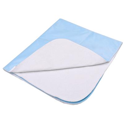 China High Absorbency Bed Cushion Travel Mat Washable Reusable Diaper Changing Adult Waterproof Pad With Prints for sale